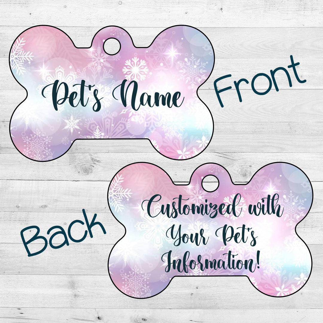 Christmas | Snow Fairy | Dog Tag 2-Sided