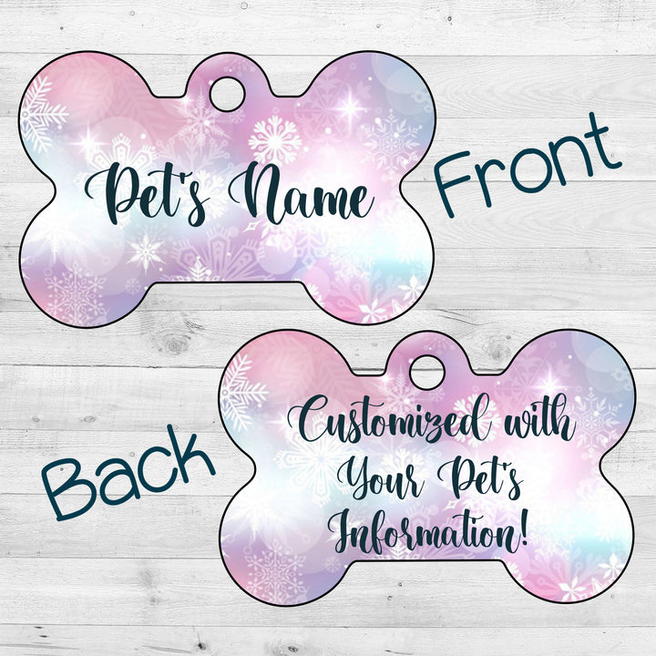 Christmas | Snow Fairy | Dog Tag 2-Sided