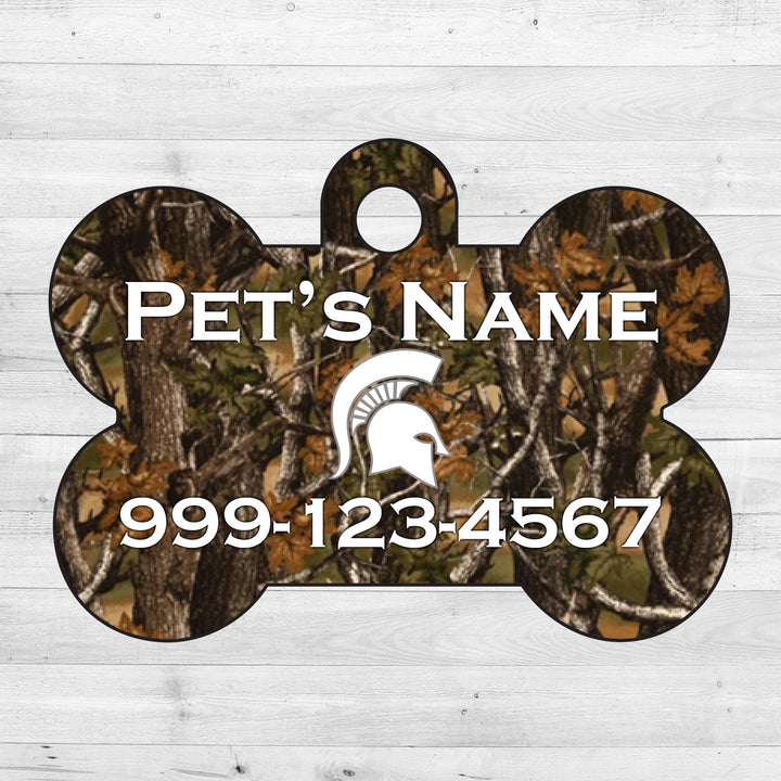 Michigan State Spartans | NCAA Officially Licensed | Dog Tag 1-Sided