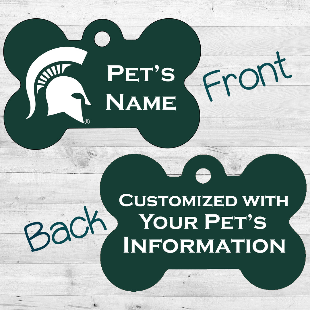 Michigan State Spartans | NCAA Officially Licensed | Dog Tag 2-Sided