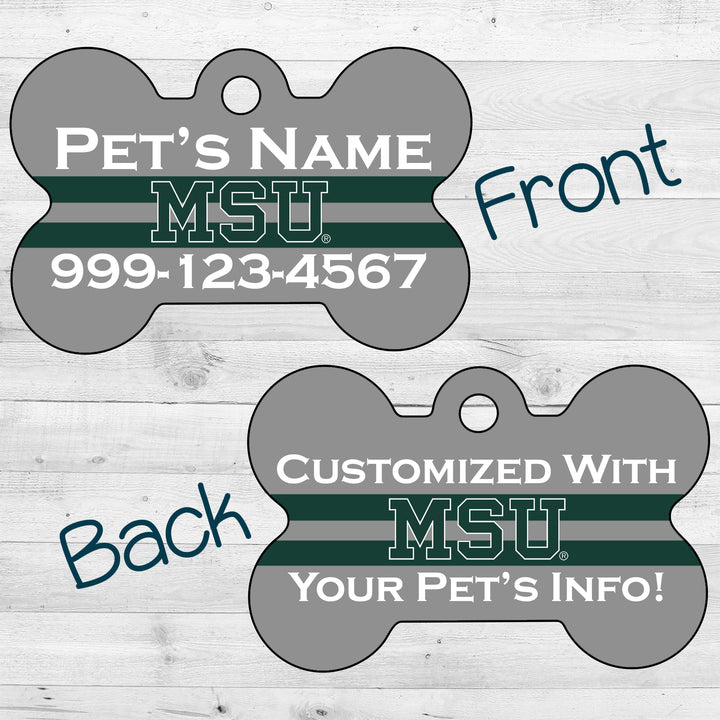 Michigan State Spartans | NCAA Officially Licensed | Dog Tag 2-Sided