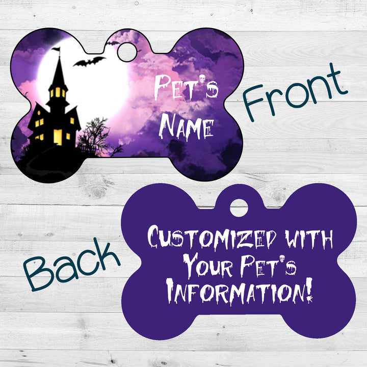 Halloween | Mystic Sky | Dog Tag 2-Sided