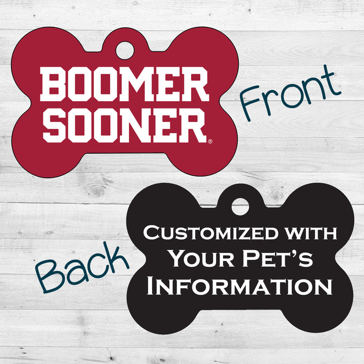 Oklahoma Sooners | NCAA Officially Licensed | Dog Tag 2-Sided