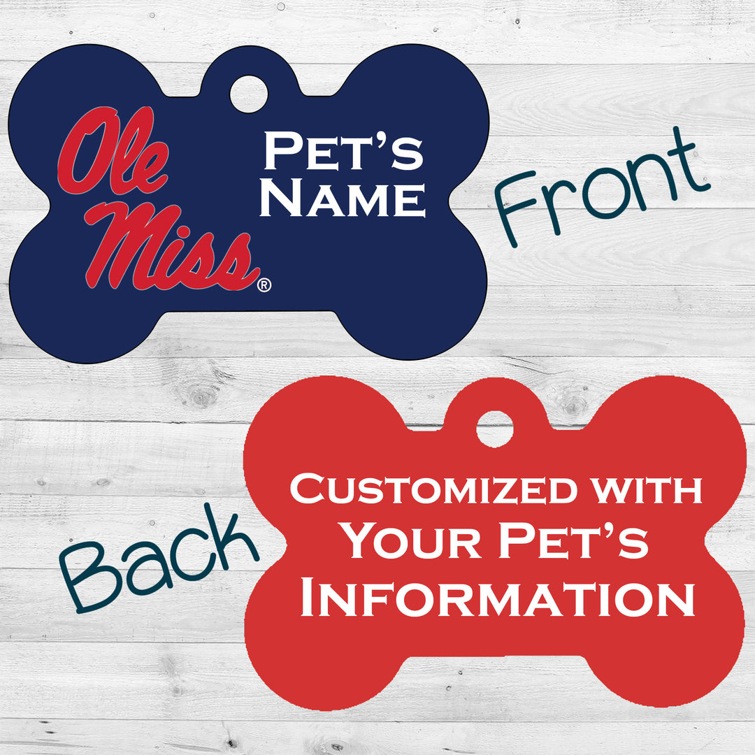 Ole Miss Rebels | NCAA Officially Licensed | Dog Tag 2-Sided