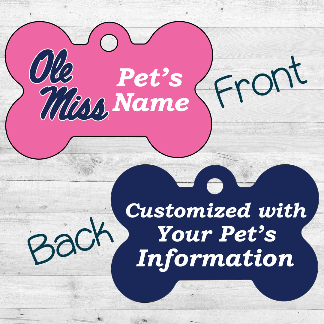 Ole Miss Rebels | NCAA Officially Licensed | Dog Tag 2-Sided