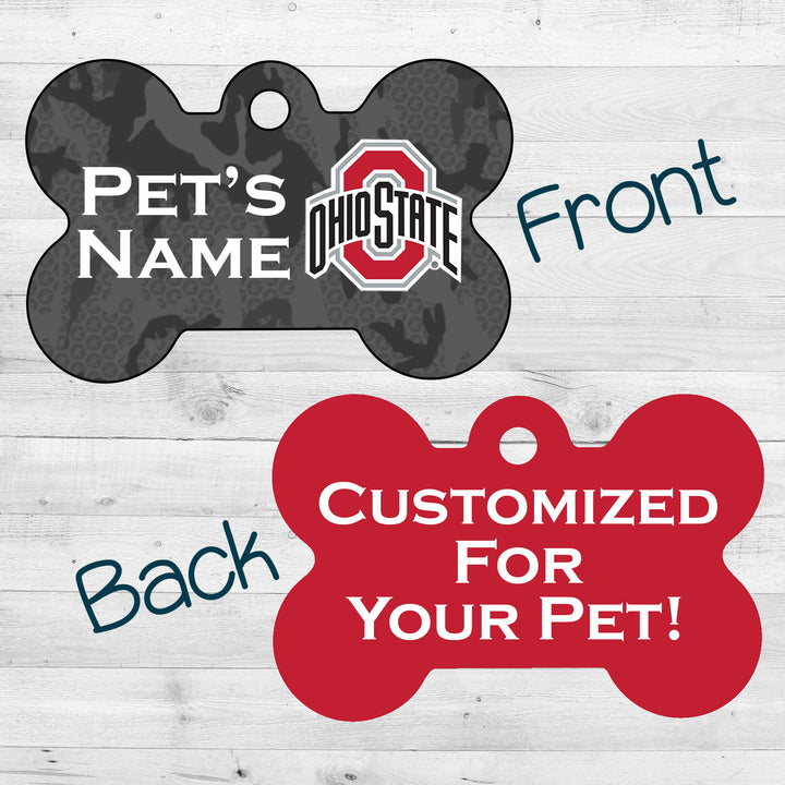 Ohio State Buckeyes | NCAA Officially Licensed | Dog Tag 2-Sided