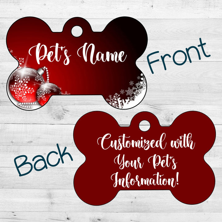 Christmas | 'Tis the Season | Dog Tag 2-Sided