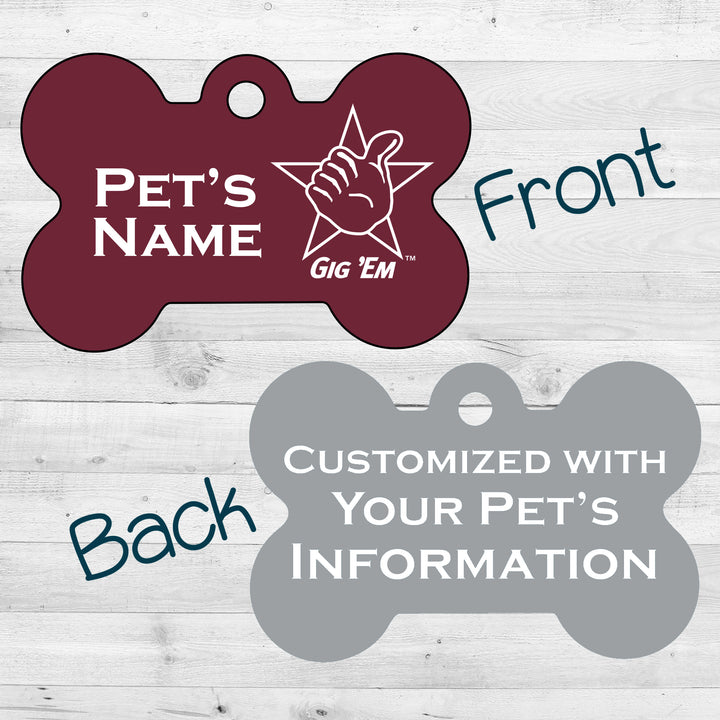 Texas A&M Aggies | NCAA Officially Licensed | Dog Tag 2-Sided