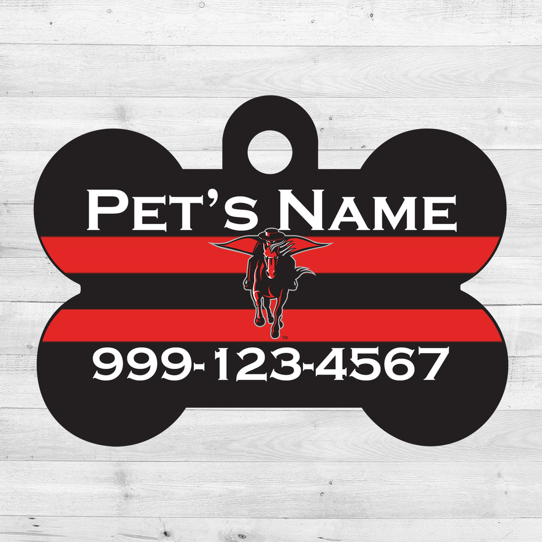 Texas Tech Red Raiders | NCAA Officially Licensed | Dog Tag 1-Sided