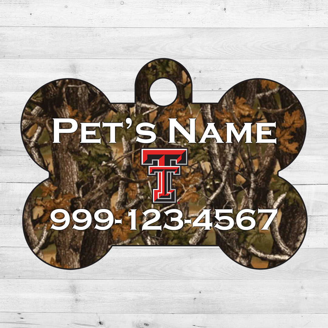 Texas Tech Red Raiders | NCAA Officially Licensed | Dog Tag 1-Sided