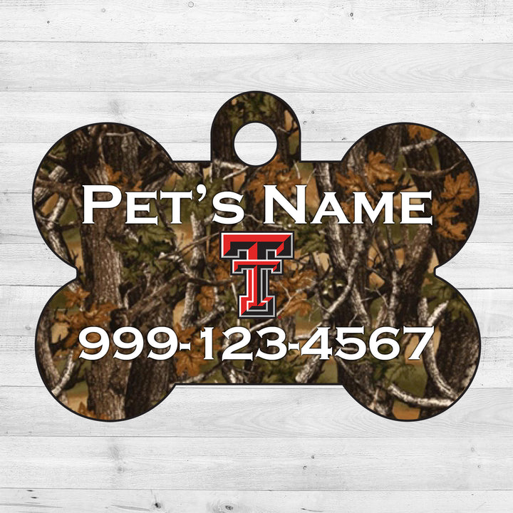 Texas Tech Red Raiders | NCAA Officially Licensed | Dog Tag 1-Sided