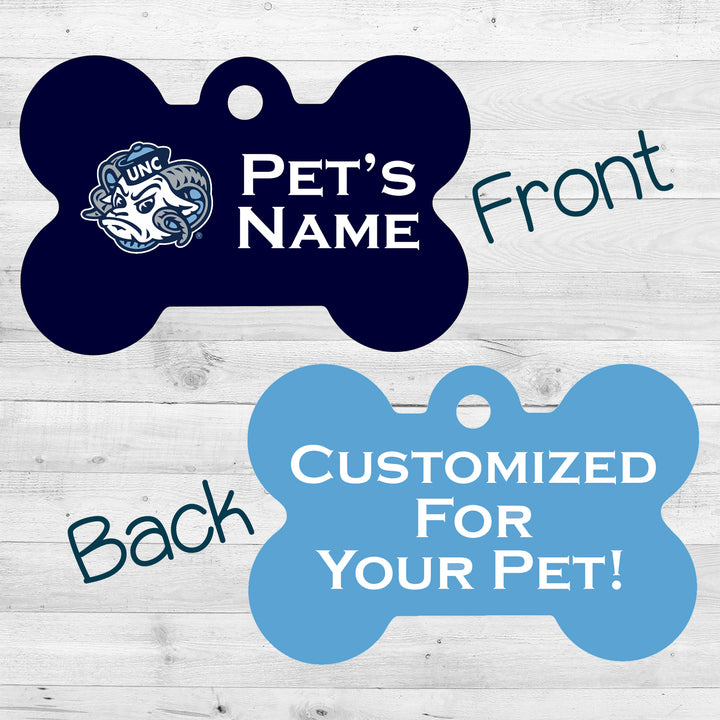UNC Tar Heels | NCAA Officially Licensed | Dog Tag 2-Sided