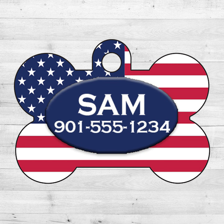 Flag | Classic | Dog Tag 1-Sided