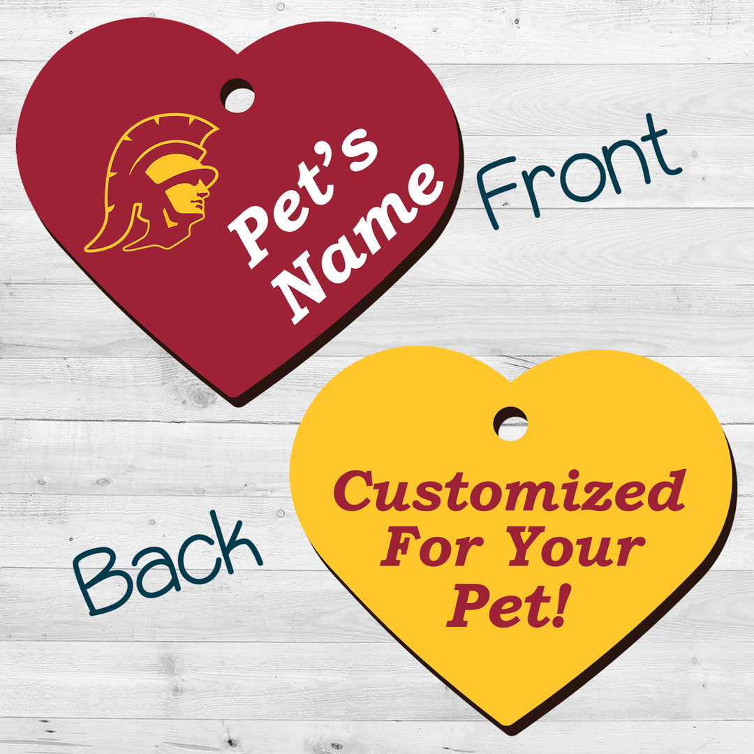 USC Trojans | NCAA Officially Licensed | Pet Tag 2-Sided