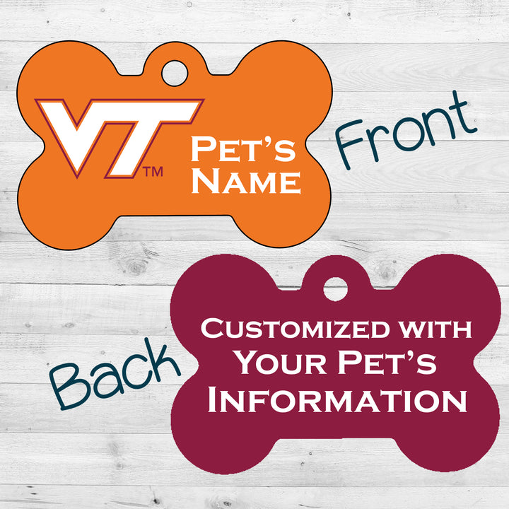 Virginia Tech Hokies | NCAA Officially Licensed | Dog Tag 2-Sided