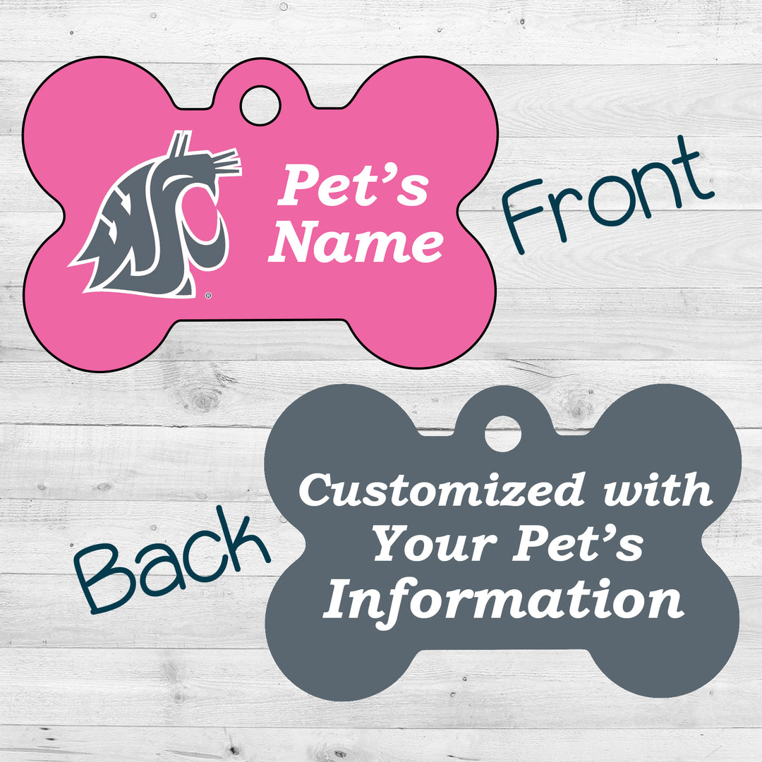Washington State Cougars | NCAA Officially Licensed | Dog Tag 2-Sided