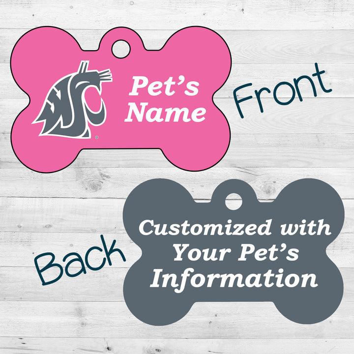 Washington State Cougars | NCAA Officially Licensed | Dog Tag 2-Sided