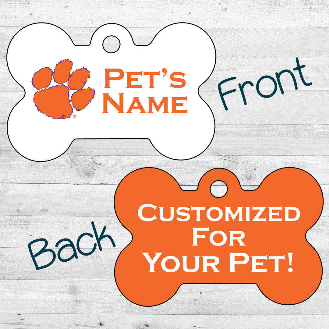 Clemson Tigers | NCAA Officially Licensed | Dog Tag 2-Sided
