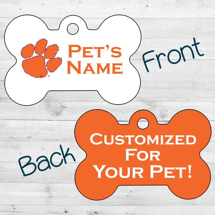 Clemson Tigers | NCAA Officially Licensed | Dog Tag 2-Sided