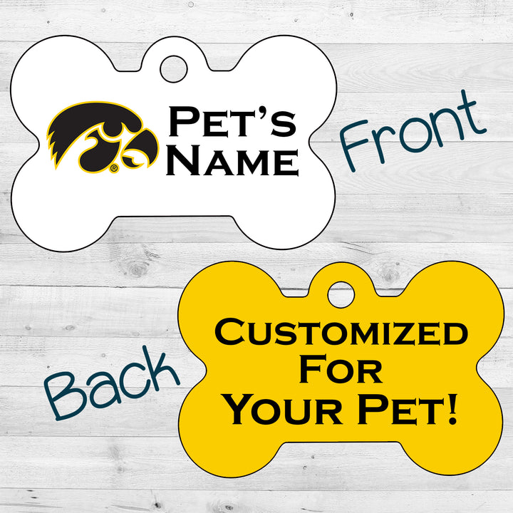 Iowa Hawkeyes | NCAA Officially Licensed | Dog Tag 2-Sided