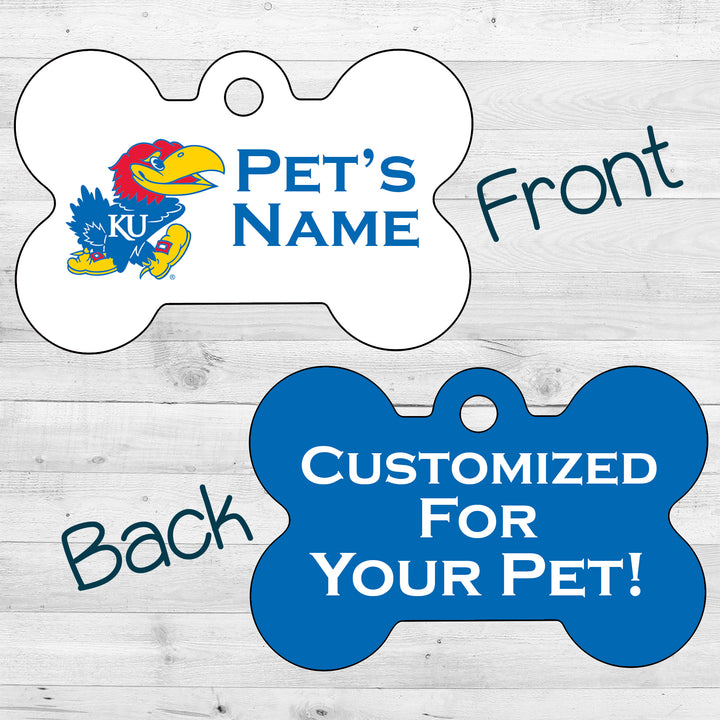 Kansas Jayhawks | NCAA Officially Licensed | Dog Tag 2-Sided