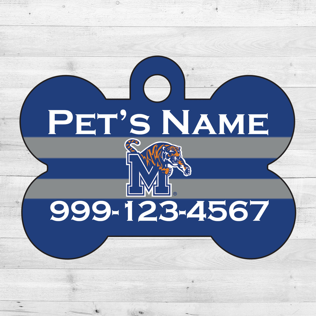 Memphis Tigers | NCAA Officially Licensed | Dog Tag 1-Sided