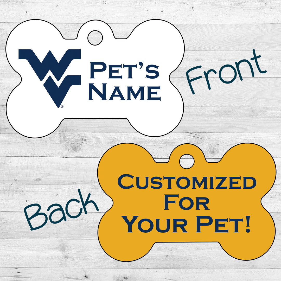 West Virginia Mountaineers | NCAA Officially Licensed | Dog Tag 2-Sided