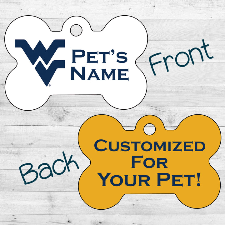 West Virginia Mountaineers | NCAA Officially Licensed | Dog Tag 2-Sided