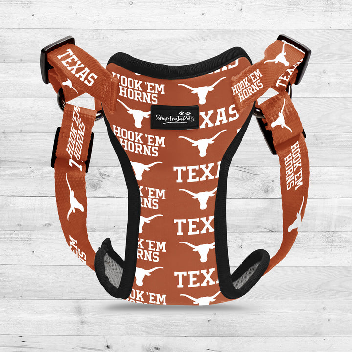 Texas Longhorns | NCAA Officially Licensed | Dog Harness