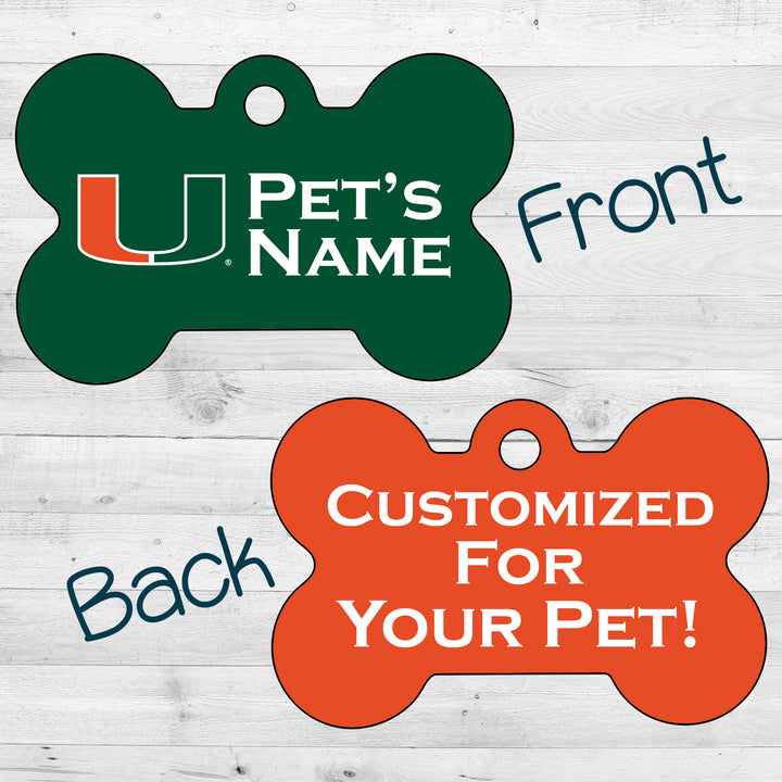 Miami Hurricanes | NCAA Officially Licensed | Dog Tag 2-Sided