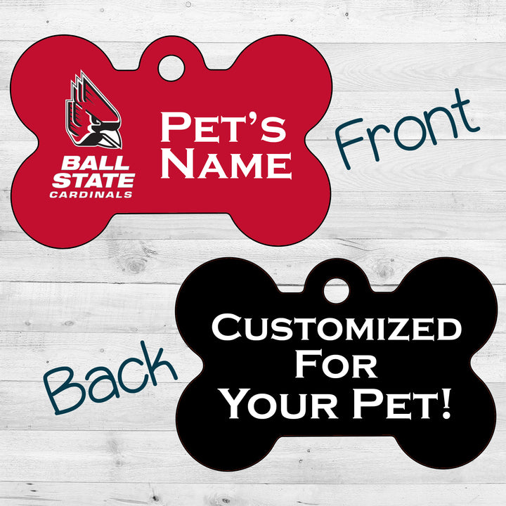 Ball State Cardinals | NCAA Officially Licensed | Dog Tag 2-Sided