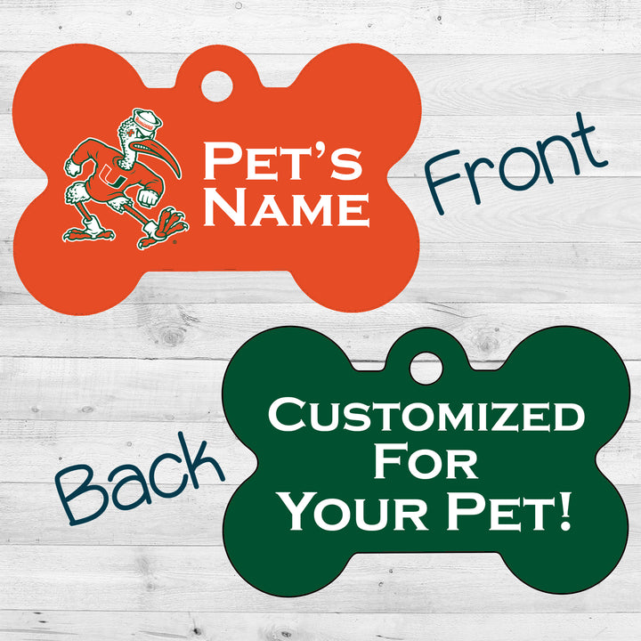 Miami Hurricanes | NCAA Officially Licensed | Dog Tag 2-Sided