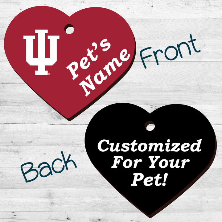 Indiana Hoosiers | NCAA Officially Licensed | Pet Tag 2-Sided