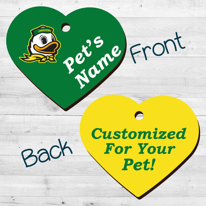 Oregon Ducks | NCAA Officially Licensed | Pet Tag 2-Sided