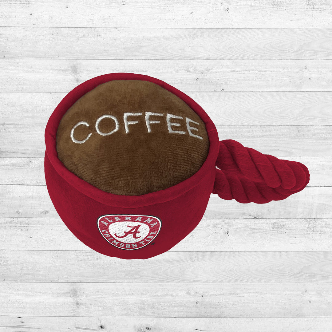 Alabama Crimson Tide | NCAA Officially Licensed | Coffee Cup Dog Toy