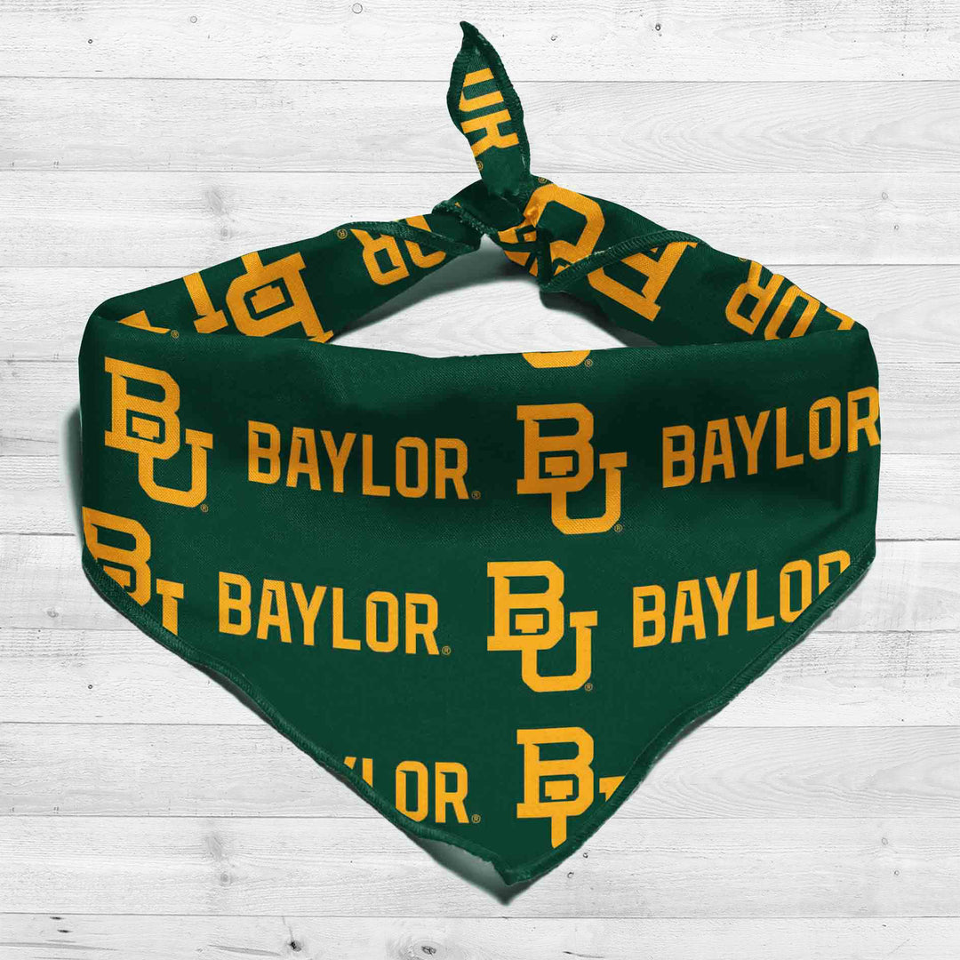 Baylor Bears | NCAA Officially Licensed | Dog Bandana | Fits Pets of all Sizes
