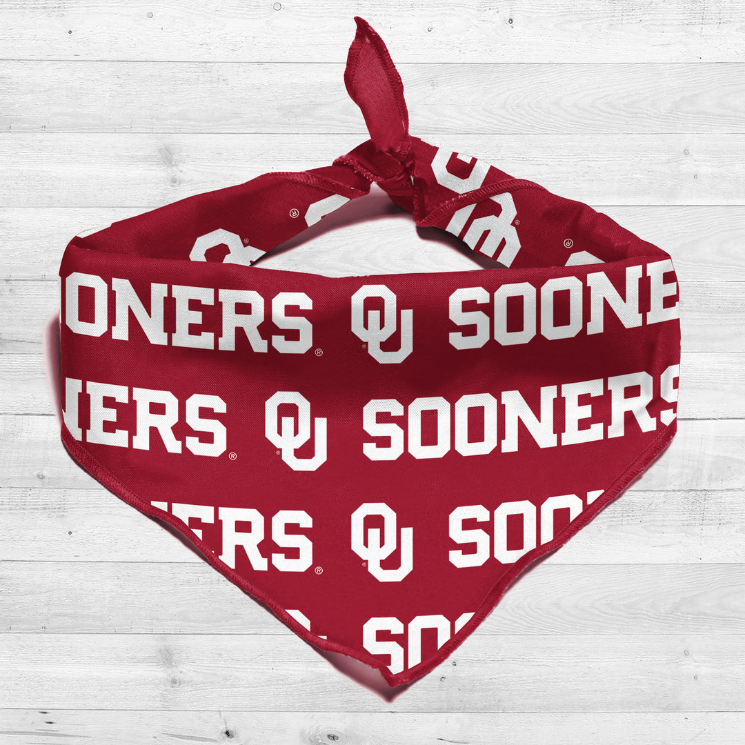 Oklahoma Sooners | NCAA Officially Licensed | Dog Bandana