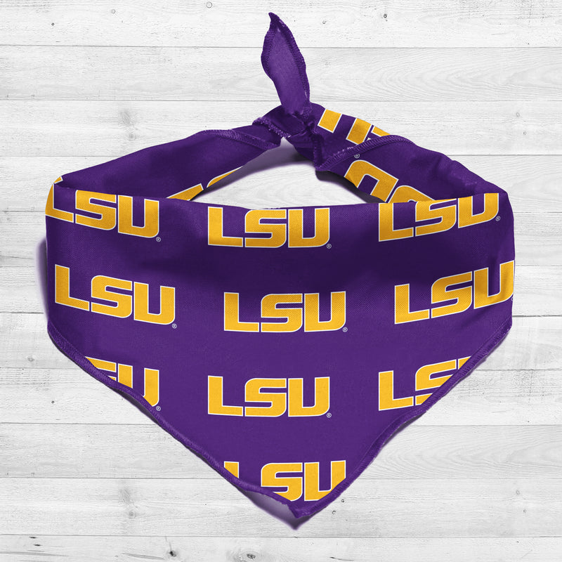 LSU Tigers | NCAA Officially Licensed | Dog Bandana