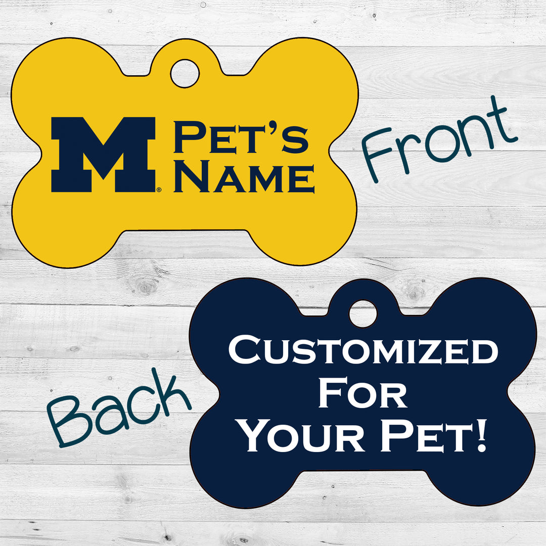 Michigan Wolverines | NCAA Officially Licensed | Dog Tag 2-Sided