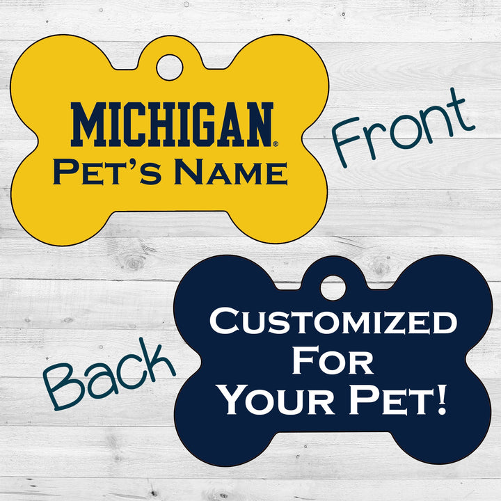 Michigan Wolverines | NCAA Officially Licensed | Dog Tag 2-Sided