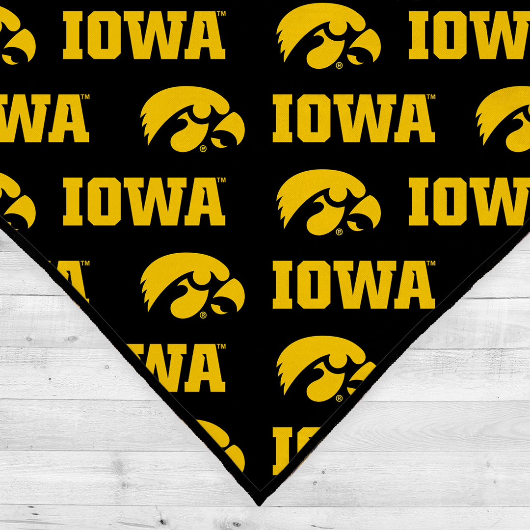 Iowa Hawkeyes | NCAA Officially Licensed | Dog Bandana