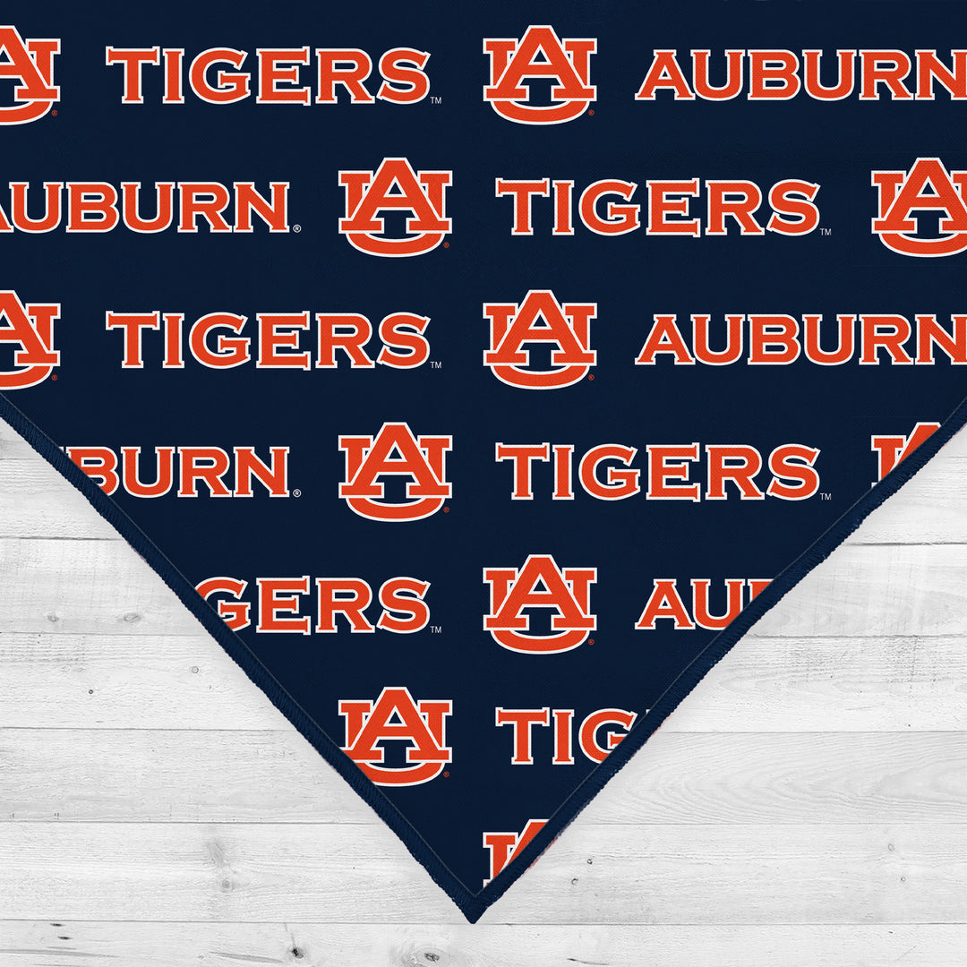 Auburn Tigers | NCAA Officially Licensed | Dog Bandana | Fits Pets of all Sizes