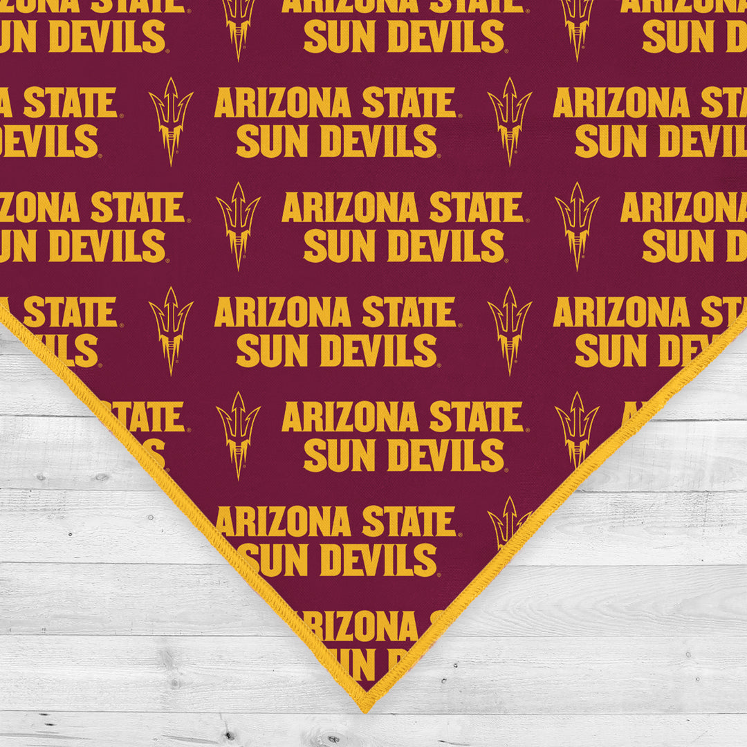 Arizona State Sun Devils | NCAA Officially Licensed | Dog Bandana | Fits Pets of all Sizes