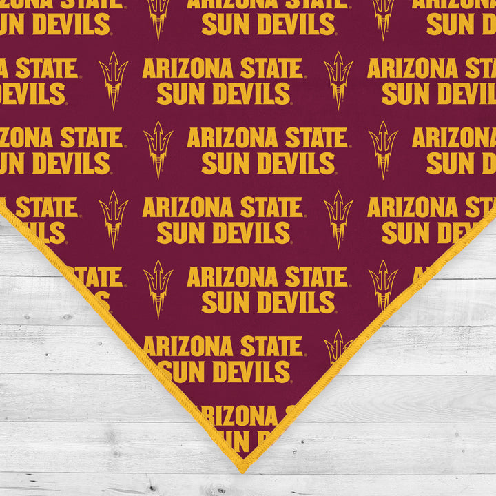 Arizona State Sun Devils | NCAA Officially Licensed | Dog Bandana | Fits Pets of all Sizes