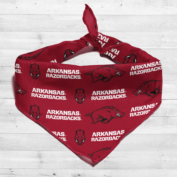 Arkansas Razorbacks | NCAA Officially Licensed | Dog Bandana