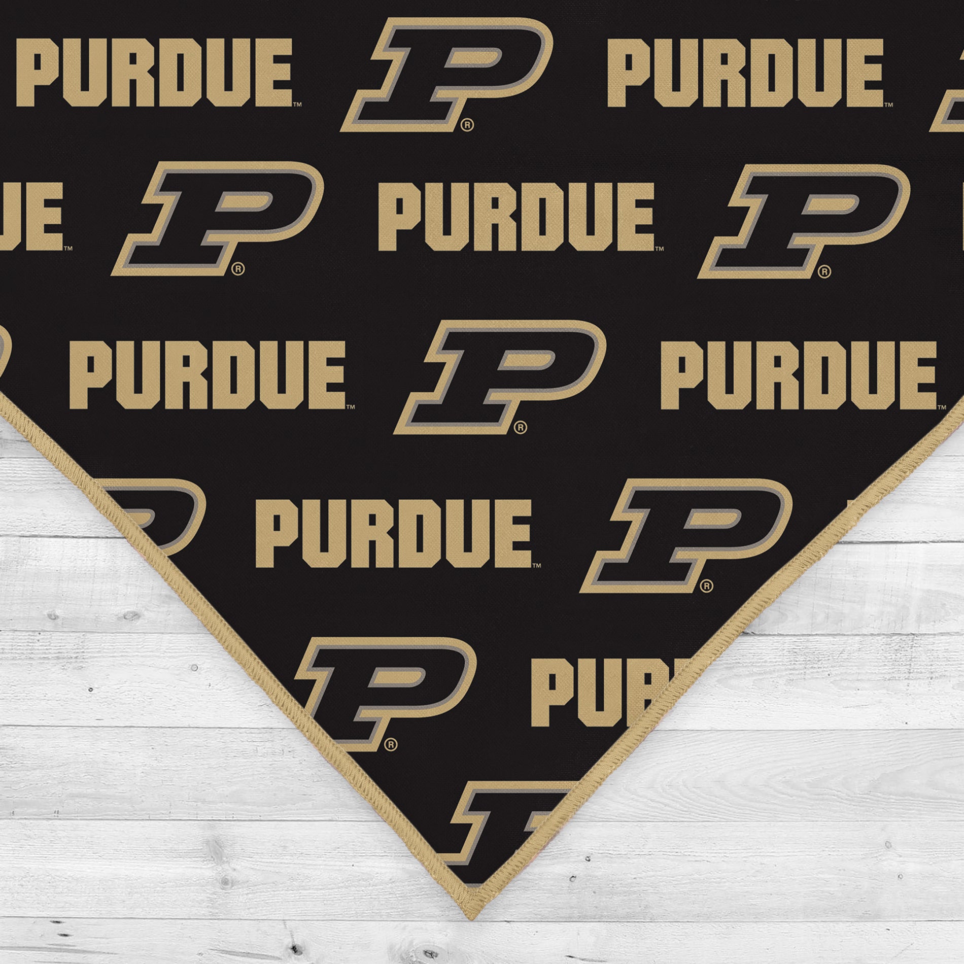 Purdue Boilermakers NCAA Officially Licensed Dog Bandana ShopInstaPets