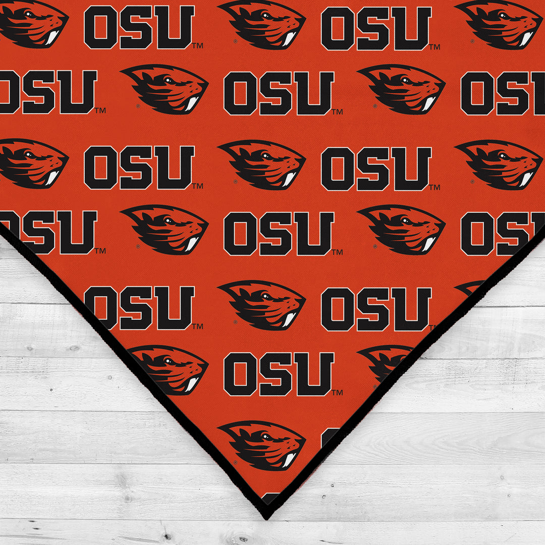 Oregon State Beavers | NCAA Officially Licensed | Dog Bandana | Fits Pets of all Sizes