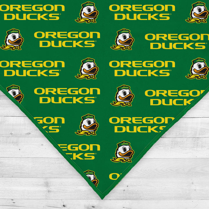 Oregon Ducks | NCAA Officially Licensed | Dog Bandana | Fits Pets of all Sizes