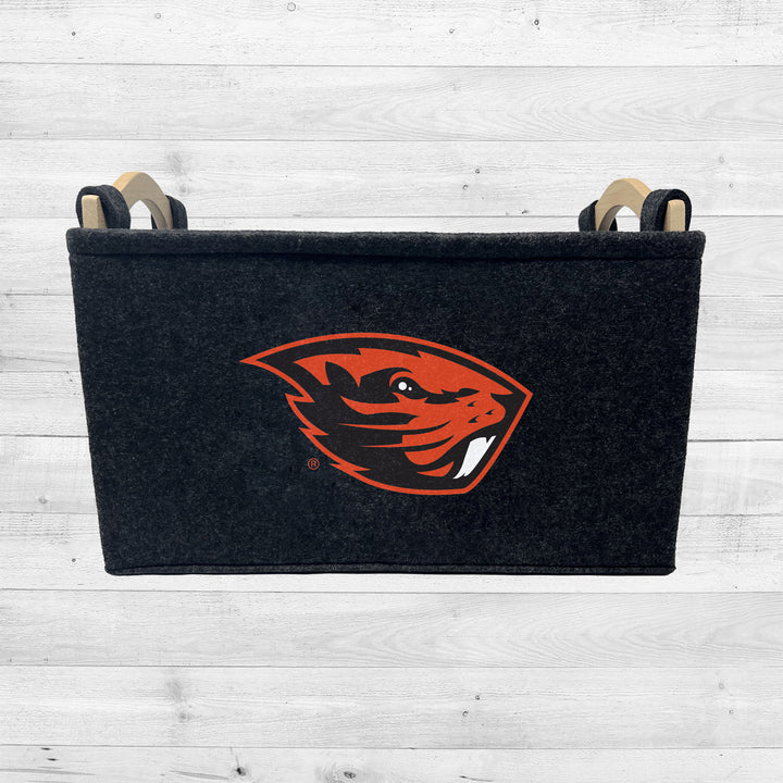 Oregon State Beavers | NCAA Officially Licensed | Toy Basket | Perfect for Home Decor & Dog Toys