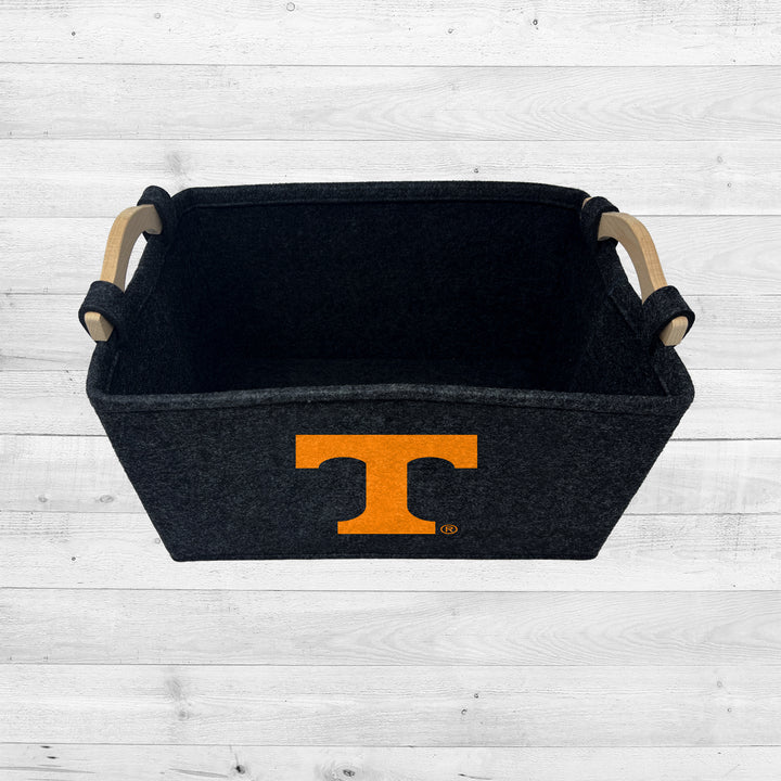 Tennessee Volunteers | NCAA Officially Licensed | Toy Basket | Perfect for Home Decor & Dog Toys